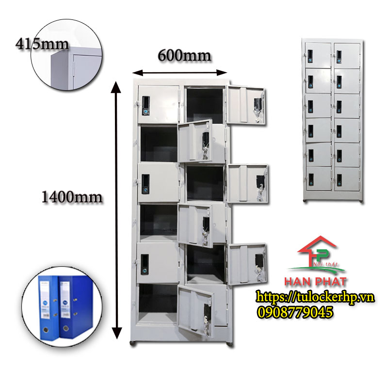 [TOP] Tủ locker 12 cửa: Kết hợp đơn giản và hiệu quả trong lưu trữ đồ cá nhân