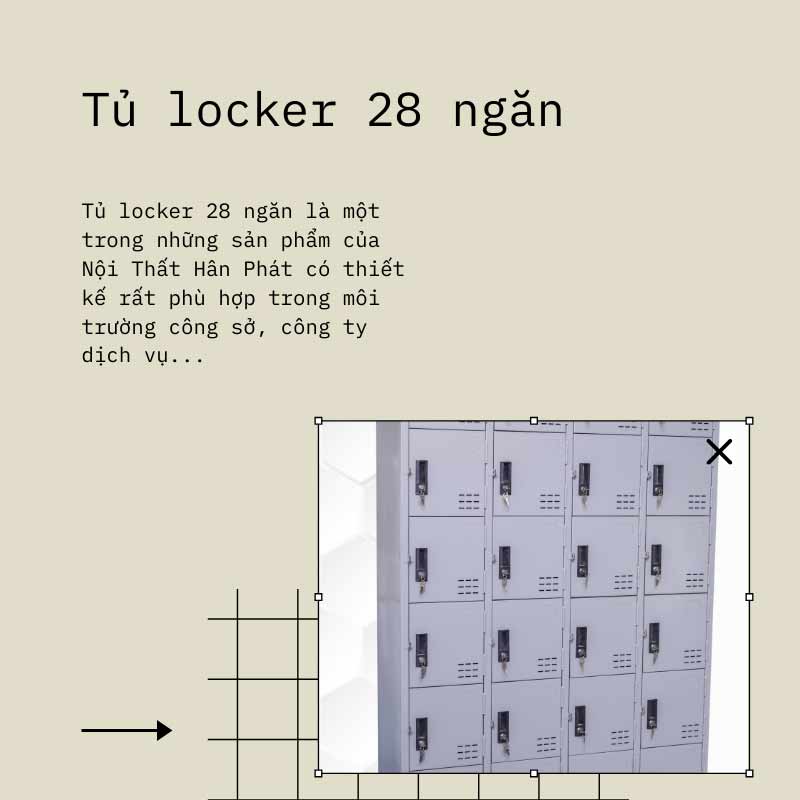 Nên mua sản phẩm Tủ locker 28 ngăn ở đâu là uy tín?
